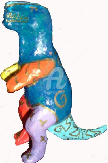 Sculpture titled "Dino 01" by Esther, Original Artwork