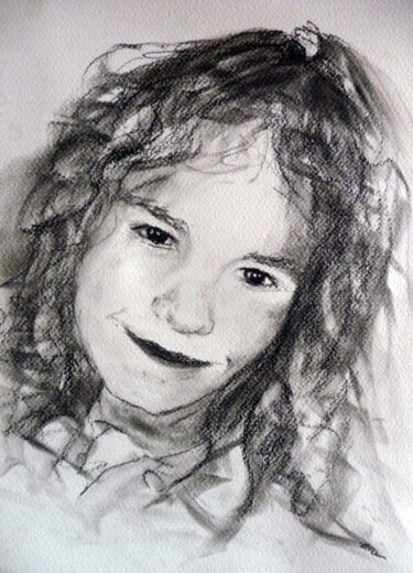 Drawing titled "Morgane" by Esther, Original Artwork