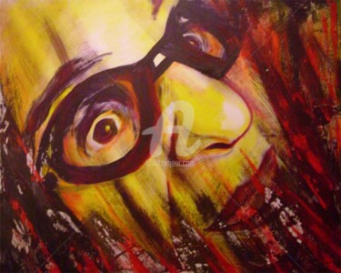 Painting titled "Fallait pas..." by Esther, Original Artwork