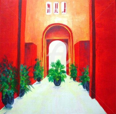 Dessin intitulée "Issil Marrakech" par Esther, Œuvre d'art originale