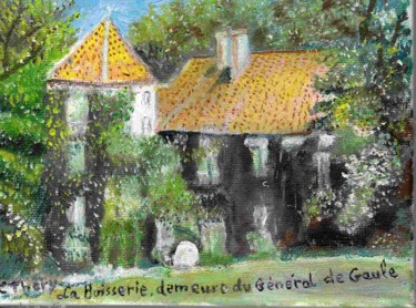 Peinture intitulée "LA BOISSERIE" par Demoncheaux, Œuvre d'art originale, Huile
