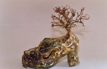 Sculpture intitulée "l'arbre des songes.…" par Carole Louise Barbier, Œuvre d'art originale