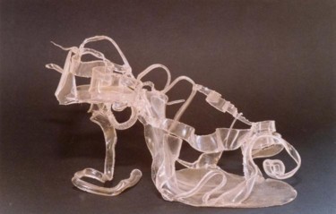 Sculpture intitulée "cendrillon.Série po…" par Carole Louise Barbier, Œuvre d'art originale