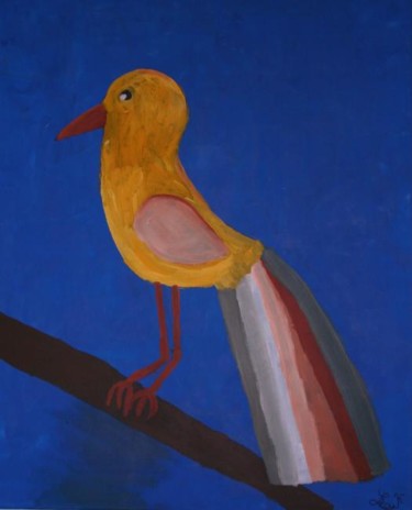 Photographie intitulée "l'oiseau aux mille…" par Carole Louise Barbier, Œuvre d'art originale