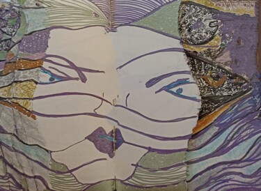 "Cara Peixe7" başlıklı Dijital Sanat Ethel Feldman tarafından, Orijinal sanat, Jel kalem