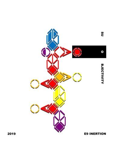 Arts numériques intitulée "OBJECTIVITY / SUBJE…" par Etienne Frouin (E9 Inertion), Œuvre d'art originale, Travail numérique…