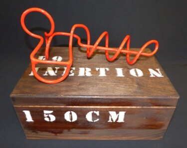 제목이 "150CM6, un micro sp…"인 조형물 Etienne Frouin (E9 Inertion)로, 원작, 금속