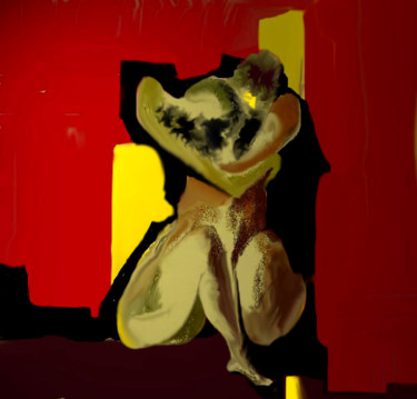 Arte digital titulada "Abrazo 1" por Euclides Bernasconi Castellano, Obra de arte original
