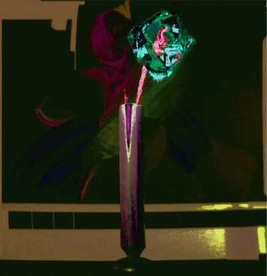 Фотография под названием "Flor de papel" - Euclides Bernasconi Castellano, Подлинное произведение искусства