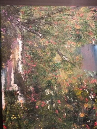 Painting titled "Spring" by Eugen Petrache, Original Artwork, Acrylic