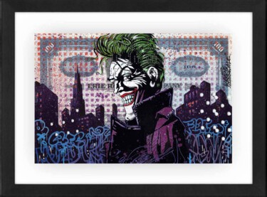 Pintura intitulada "Joker" por Eugène Barricade, Obras de arte originais, Acrílico