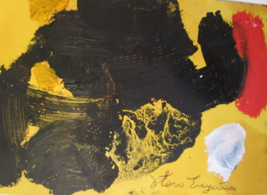 Peinture intitulée "Abstrait" par Eugenio Otero Vilchez, Œuvre d'art originale, Huile