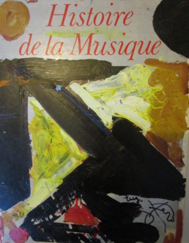 Картина под названием "Histoire de la musi…" - Eugenio Otero Vilchez, Подлинное произведение искусства, Масло