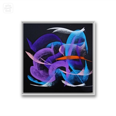 Dessin intitulée "Series Creation of…" par Eugene Pitenin, Œuvre d'art originale, Pastel