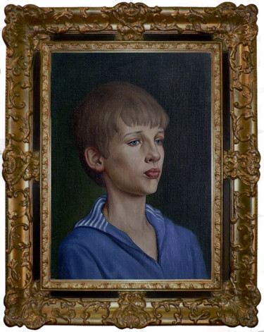 Картина под названием "Портрет И.С." - Geka2005, Подлинное произведение искусства, Масло
