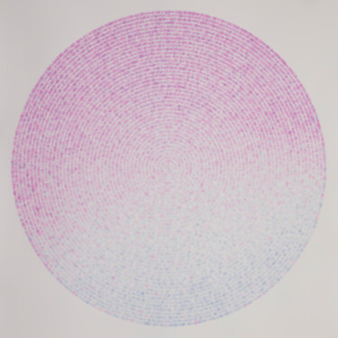 Peinture intitulée "The Sakura Series -…" par Eun Vivian Lee, Œuvre d'art originale, Pigments