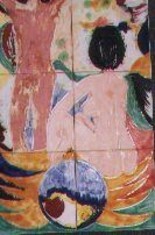 Pintura intitulada "Amntes" por Eunice Leal, Obras de arte originais, Óleo
