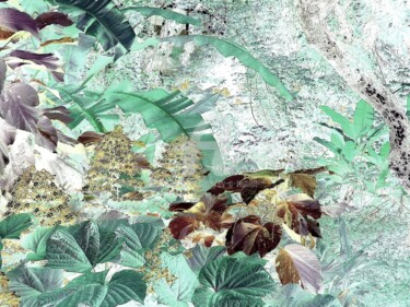 Digitale Kunst mit dem Titel "SHANGRI-LA pastel.j…" von Ev.A. Ramlot, Original-Kunstwerk, Fotomontage