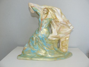 Painting titled "sculpture  la mariée" by Eva Ars, Original Artwork