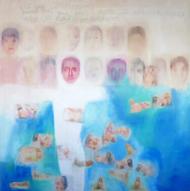 Malarstwo zatytułowany „Ces choses-là qui a…” autorstwa Eva Bergera, Oryginalna praca, Akryl