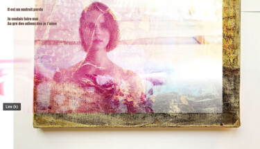 Photographie intitulée "Je suis avec elle e…" par Eva Bergera, Œuvre d'art originale, Photographie manipulée