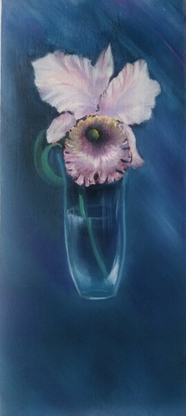 「Орхидея」というタイトルの絵画 Eva Lazaryanによって, オリジナルのアートワーク, オイル