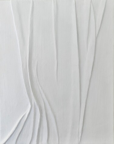 Картина под названием "Crumpled bed" - Eva Min, Подлинное произведение искусства, Акрил