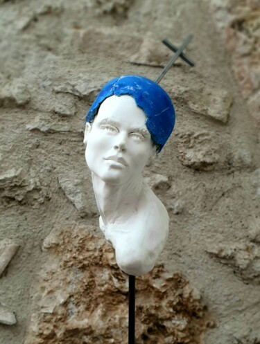 Скульптура под названием "Paros" - Eva Czaplicki, Подлинное произведение искусства, Гипс