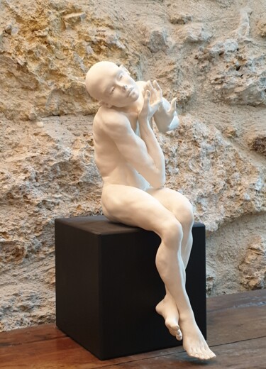 Escultura intitulada "Agápi" por Eva Czaplicki, Obras de arte originais, Argila