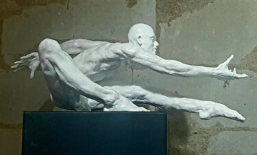 Скульптура под названием "Toi" - Eva Czaplicki, Подлинное произведение искусства, Глина