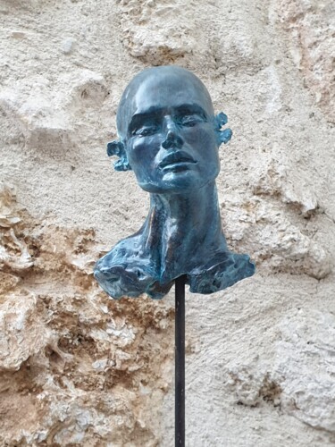Sculpture intitulée "Silence I" par Eva Czaplicki, Œuvre d'art originale, Terre cuite