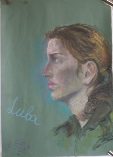 Painting titled "Luba" by Eva Ban Gophen, Original Artwork, Oil