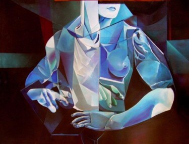 Painting titled "body" by Evaldo Amatizi, Original Artwork