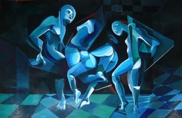 Painting titled "donne1.jpg" by Evaldo Amatizi, Original Artwork