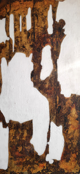 绘画 标题为“tree house” 由Evangelos Papapostolou, 原创艺术品, 丙烯 安装在木板上