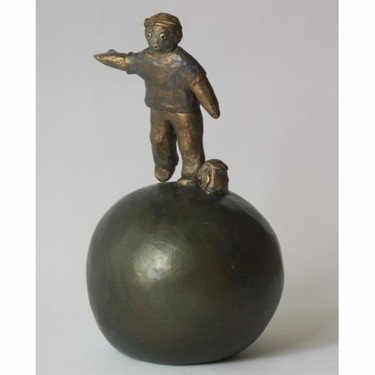 Sculpture titled "Rando - bronze P.U.…" by Eva Rouwens, Original Artwork