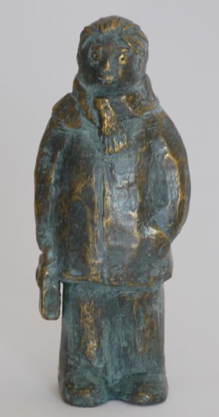 Sculpture intitulée "Mark - bronze P.U.…" par Eva Rouwens, Œuvre d'art originale