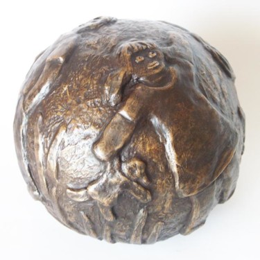 Sculpture intitulée "Balade - bronze 1/8…" par Eva Rouwens, Œuvre d'art originale, Bronze