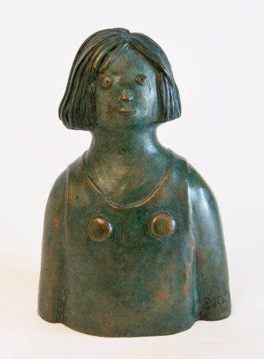 Sculpture titled "Marion - bronze 2/8…" by Eva Rouwens, Original Artwork