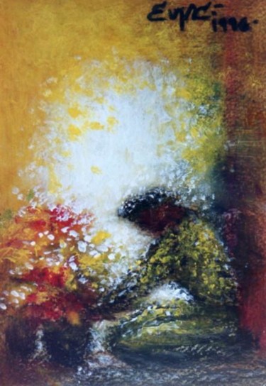Pintura intitulada "Destellos" por Eva Salazar Castro, Obras de arte originais, Óleo