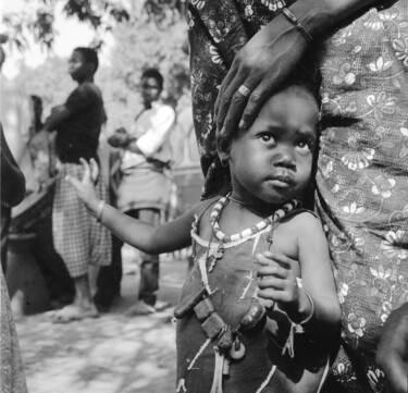 Photographie intitulée "Portrait d’Afrique" par Gilbert Le Vast, Œuvre d'art originale, Photographie argentique