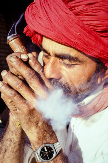 Photography titled "india opium village…" by Gilbert Le Vast, Original Artwork, Analog photography