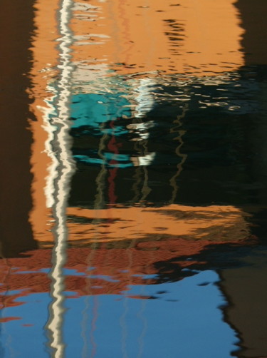 Fotografía titulada "La mer peintre 2" por Eve Cloarec, Obra de arte original, Fotografía digital