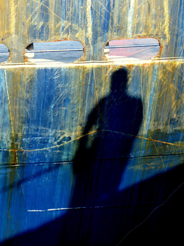 Fotografia intitolato "Rêveur in blue.jpg" da Eve Cloarec, Opera d'arte originale, Fotografia digitale