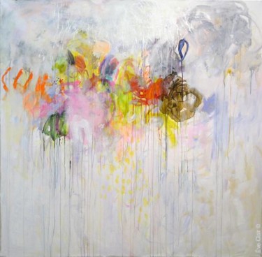 Pittura intitolato "6 janvier 2011" da Eve Clair, Opera d'arte originale, Olio