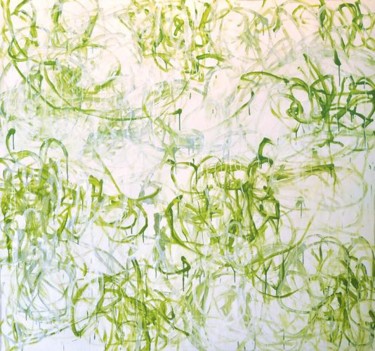 Peinture intitulée "10 mars 2011" par Eve Clair, Œuvre d'art originale, Huile