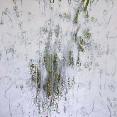 Peinture intitulée "6 avril 2011" par Eve Clair, Œuvre d'art originale, Huile