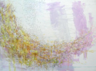 Painting titled "2 mai 2011" by Eve Clair, Original Artwork, Oil