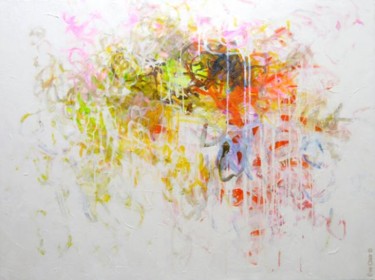 Malerei mit dem Titel "26 novembre 2010" von Eve Clair, Original-Kunstwerk, Öl