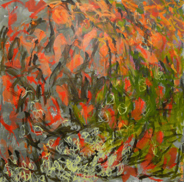 Pintura intitulada "5 novembre 2010" por Eve Clair, Obras de arte originais, Óleo